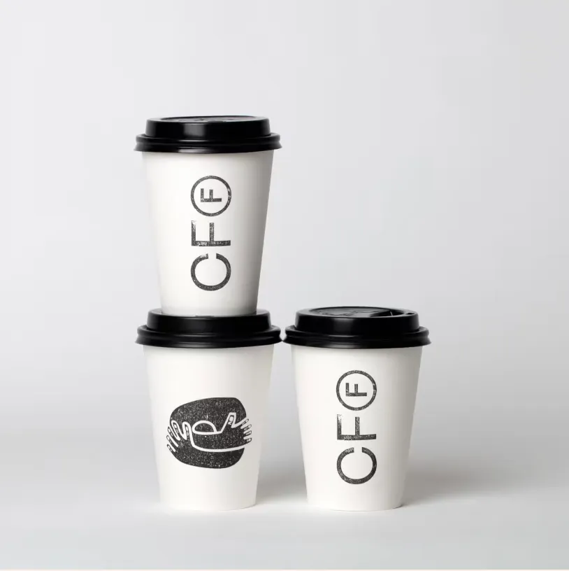 Stock Coffee Cup Lids