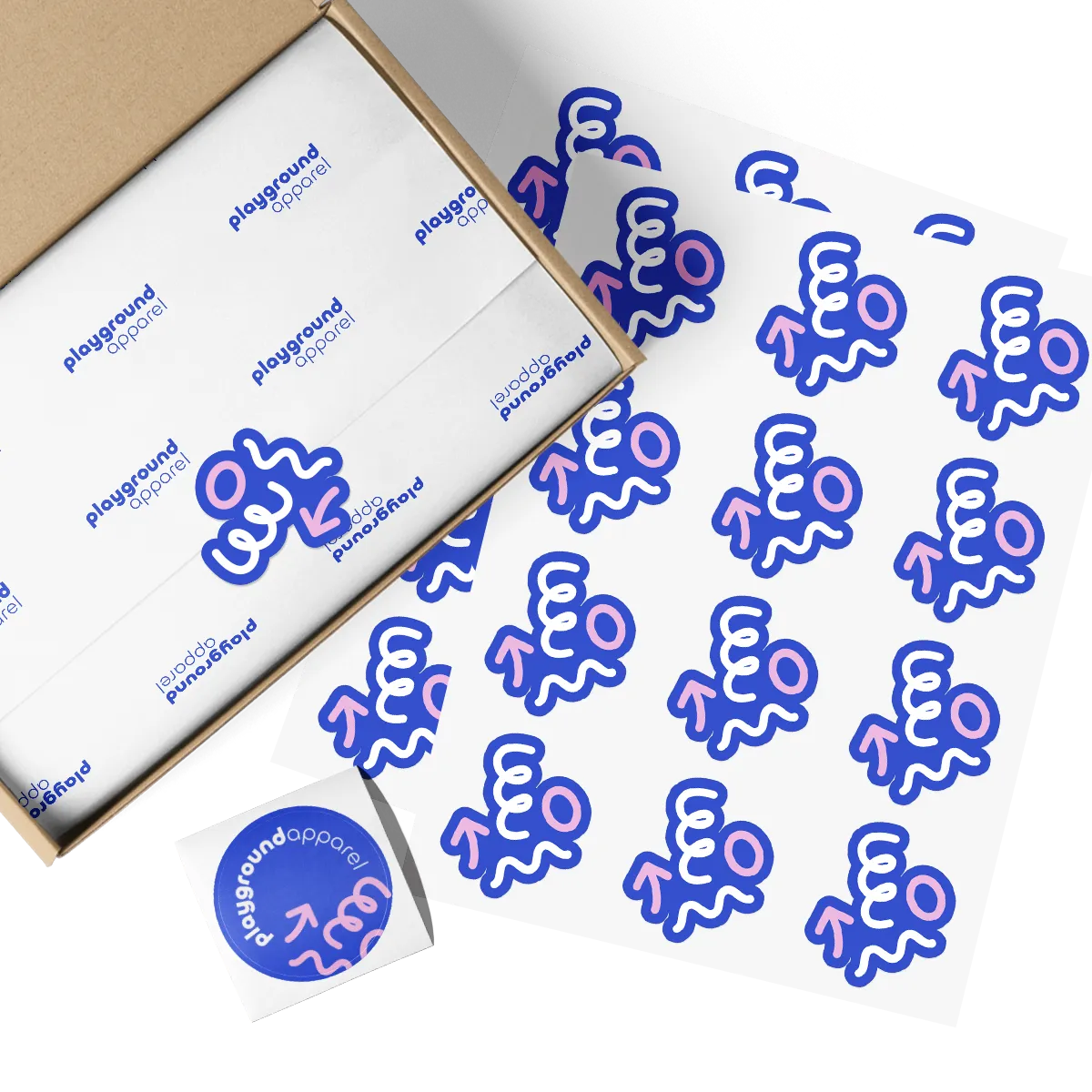 Custom Die Cut Sticker Sheets